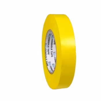Pro Console 24mm x 55m Paper Tape Yellow