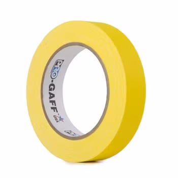 Pro Gaff 24mm x 22,8m Cloth Tape Yellow