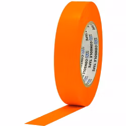 Pro Console 24mm x 55m Paper Tape Fluorescent Orange
