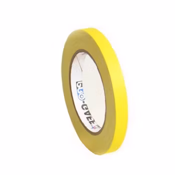 Pro Gaff 12mm x 22,8m Cloth Tape Yellow