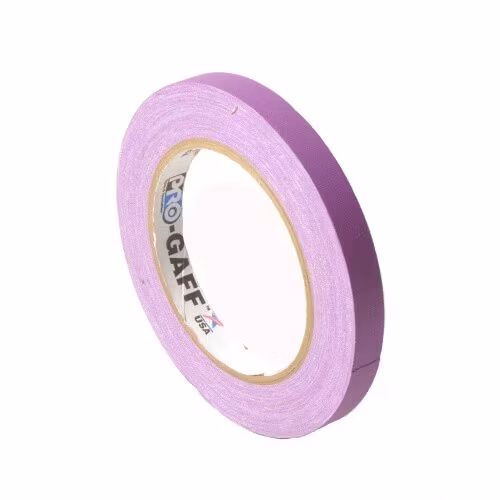 Pro Gaff 12mm x 22,8m Cloth Tape Purple