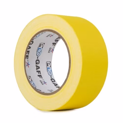 Pro Gaff 48mm x 22,8m Cloth Tape Yellow