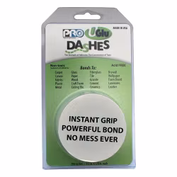 UGlu 650 Dashes 1/2x5/8" 2up, 200ct Roll
