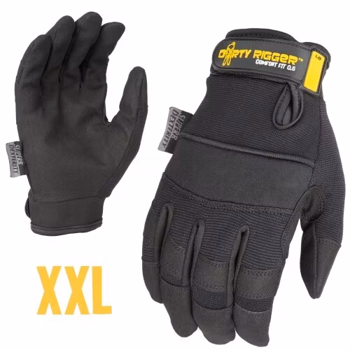 Comfort Fit 0.5 High Dexterity Glove ? Full Fingered XXL