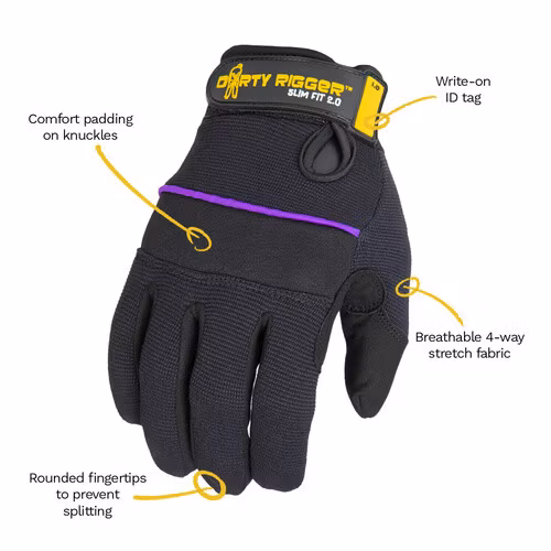SlimFit 2.0 Rigger Glove ? Full Fingered S