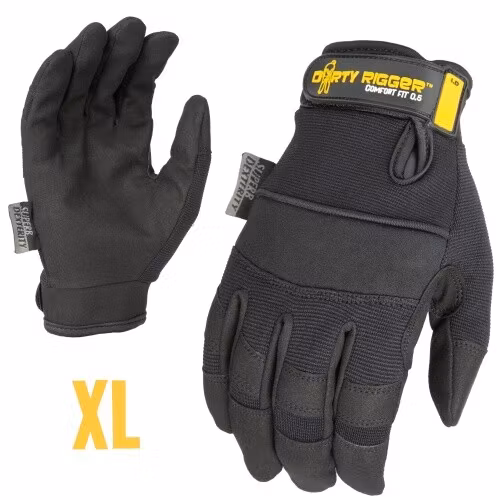 Comfort Fit 0.5 High Dexterity Glove ? Full Fingered XL