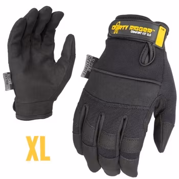 Comfort Fit 0.5 High Dexterity Glove ? Full Fingered XL
