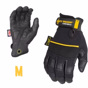 Leather Grip 3.0 Glove ? Full Fingered M