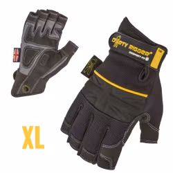 Comfort Fit Rigger Glove ? Fingerless (V1.6) XL