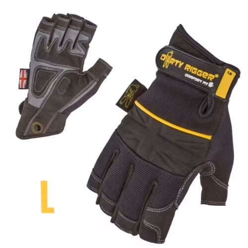 Comfort Fit Rigger Glove ? Fingerless (V1.6) L