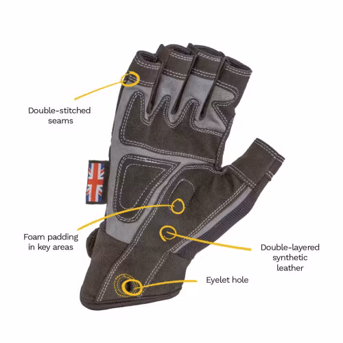 Comfort Fit Rigger Glove ? Fingerless (V1.6) L