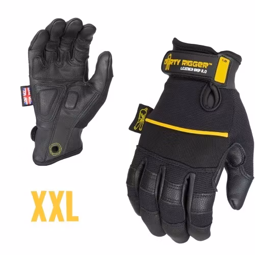 Leather Grip 3.0 Glove ? Full Fingered XXL