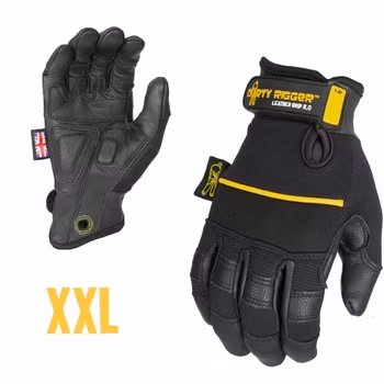 Leather Grip 3.0 Glove ? Full Fingered XXL