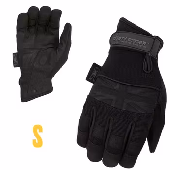 Comfort Fit Rigger Glove ? BLACK Edition S