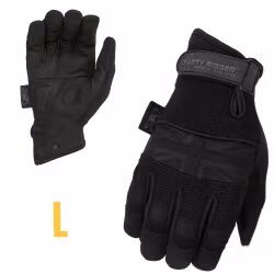 Comfort Fit Rigger Glove ? BLACK Edition L