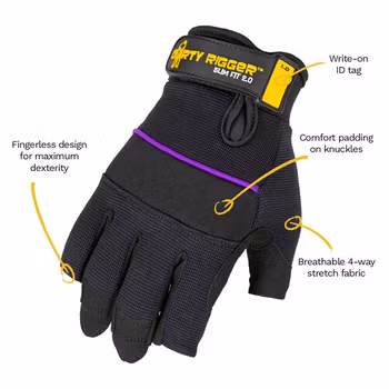 SlimFit 2.0 Rigger Glove ? Fingerless M