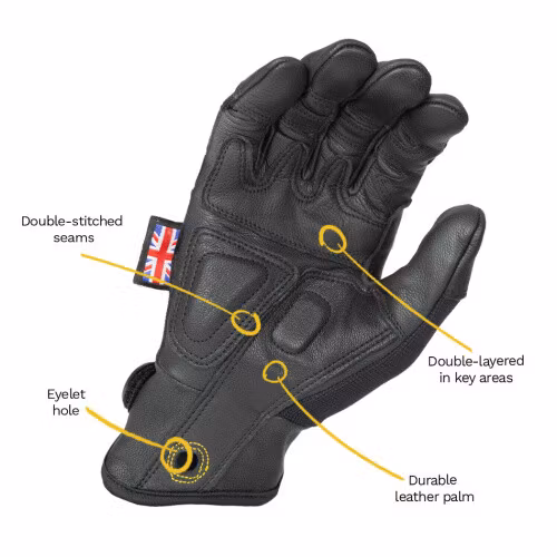 Leather Grip 3.0 Glove ? Full Fingered S