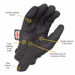 Venta-Cool Warm Weather Glove ? Full Fingered XXL