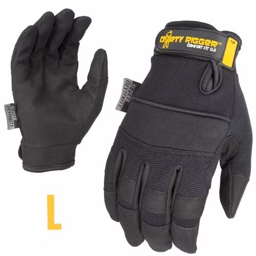 Comfort Fit 0.5 High Dexterity Glove ? Full Fingered L