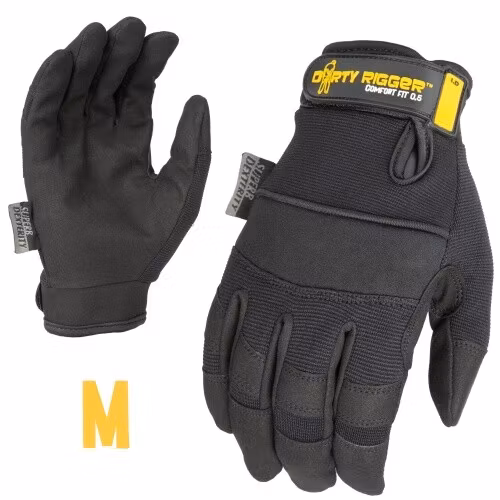 Comfort Fit 0.5 High Dexterity Glove ? Full Fingered M