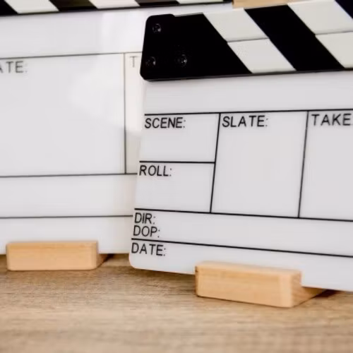 Wooden Stand holder for Smart Phones and Clapperboard