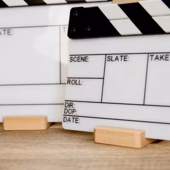Wooden Stand holder for Smart Phones and Clapperboard