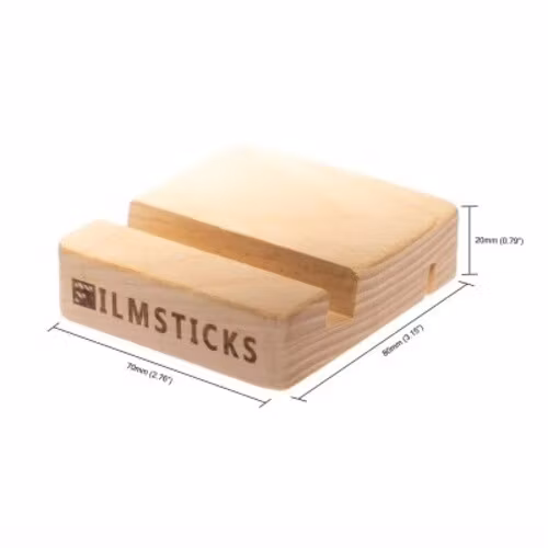 Wooden Stand holder for Smart Phones and Clapperboard