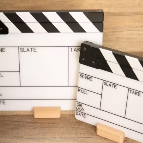 Wooden Stand holder for Smart Phones and Clapperboard
