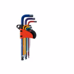 Filmsticks insexnyckel sats, 9-nycklar Chrome Vanadium Steel – Metric