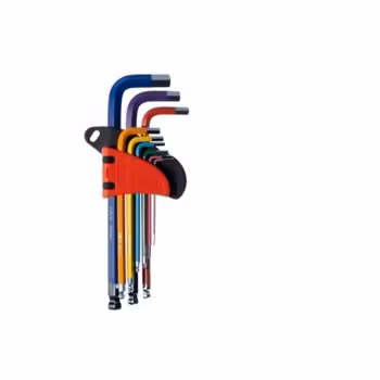 Filmsticks insexnyckel sats, 9-nycklar Chrome Vanadium Steel – Metric