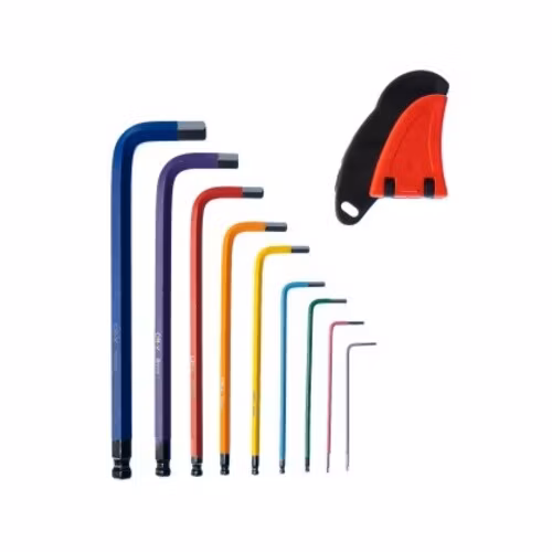 Metric Hex Key Set with Ball End