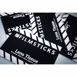 FILMSTICKS Lens Cleaning Tissue Booklet för linstvätt och rengöring