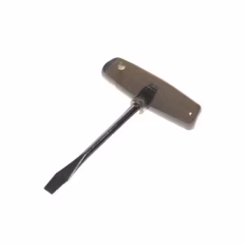 Filmsticks T-handtag skruvmejsel med svart handtag, lång