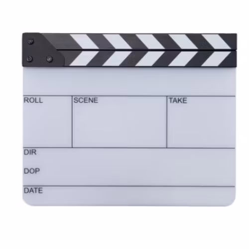 Filmstick Action! Mellemstor 11" all-weather clapperboard til begyndere - EU-version