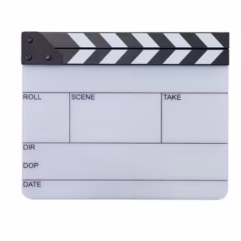Filmsticks Action Entry Level Medium 11 All-Weather Clapperboard - EU Version