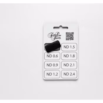 ND Filter Tabs 0.3-2.4 with velcro White/Black