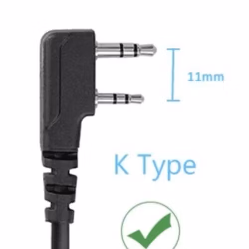 On Set Headsets D-Hook, Black for Kenwood, D-shaped ear hook with double line PTT, Professional, discrete and comfortable, Flexible ear hanger, Clear sound with minimized external chatter.Introducing