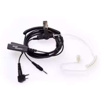 Black,For Motorola, The FilmPro X, the ultimate communication solution for film professionals who need to wear double comms on set. This revolutionary headset connects to both a walkie-talkie and Comt
