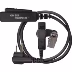 On Set Headsets Black for Motorola, Basic model, The Shorty is perfect for those who are always on the move, and need a more compact option for their walkie-talkie communication. It’s lightweight, eas