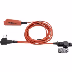 On Set Headsets RED Dragon for Motorola, Kevlar reinforced cable assembly, H2O resistant mic, Medical grade (hypoallergenic) silica. The FilmPro is a High Quality Walkie Talkie Headset. Built to take 