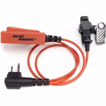On Set Headsets RED Dragon for Motorola, Basic model, The Shorty is perfect for those who are always on the move, and need a more compact option for their walkie-talkie communication. It’s lightweight