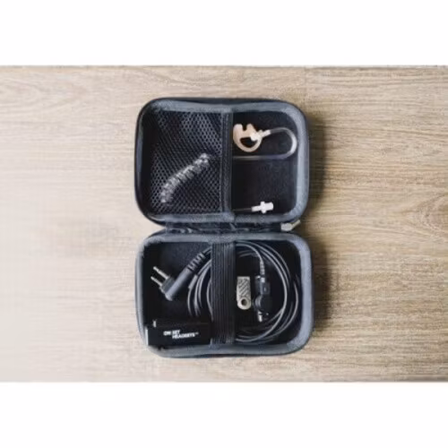 On Set Headsets TRAVEL CASE - BLACK, The On Set Headsets Travel Case is the perfect solution for protecting your investment while on the move. This high-quality case is specifically designed to fit an