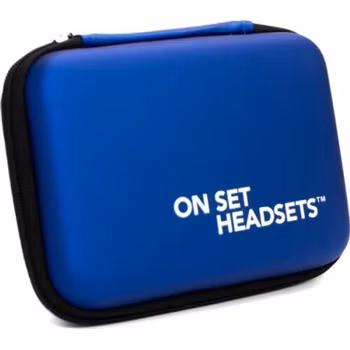 TRAVEL CASE - BLUE, The On Set Headsets Travel Case is the perfect solution for protecting your investment while on the move. This high-quality case is specifically designed to fit and protect your su