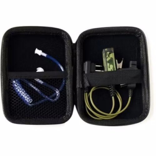 On Set Headsets TRAVEL CASE - RED, The On Set Headsets Travel Case is the perfect solution for protecting your investment while on the move. This high-quality case is specifically designed to fit and