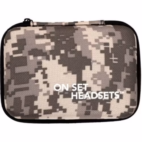 On Set Headsets TRAVEL CASE - URBAN DIGI CAMO, The On Set Headsets Travel Case is the perfect solution for protecting your investment while on the move. This high-quality case is specifically designed