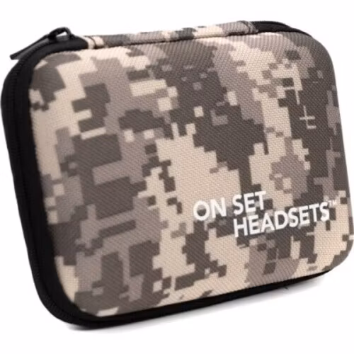 On Set Headsets TRAVEL CASE - URBAN DIGI CAMO, The On Set Headsets Travel Case is the perfect solution for protecting your investment while on the move. This high-quality case is specifically designed