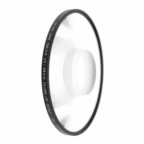 Revar Cine 138mm/49mm Lente de aproximación tipo donut +3