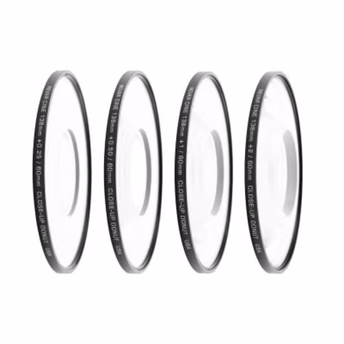Revar Cine 138mm/60mm Close Up Donut 4-Diopter Set (+0.25, +0.50, +1, +2)