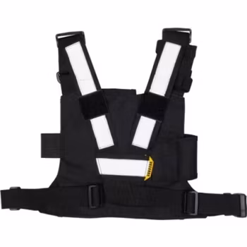Chest Harness Vest Organizer with Silent Storage Pocket