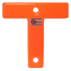 CGE Tools Industry Mark T- Fluorescent Orange